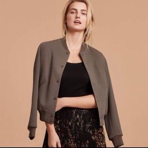 EUC WILFRED PUISSON BOMBER JACKET XXS